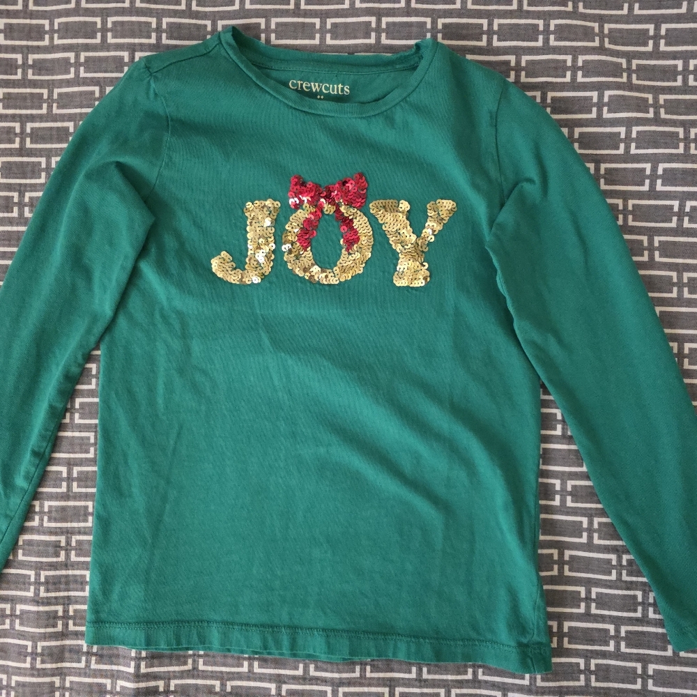 J Crewcuts Long Sleeve JOY Shirt